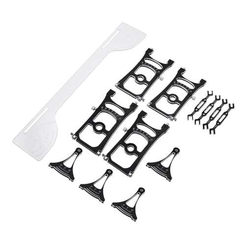 Harilla Chassis Setup System Set Ausrichtungswerkzeug Stabil Direkt Ersetzt Einstellung Lineal für 1/8 1/7 Rally Short Truck, mit Schraubenschlüssel von Harilla きん