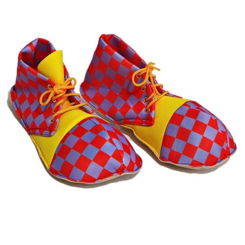Harilla Clownschuhe Leichtes Kostüm für Partyversorgungen Geschenke Karneval festlich von Harilla