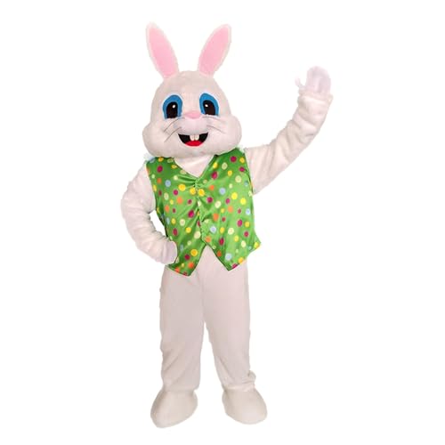 Harilla Cosplay Kostüm Hase Kostüm Erwachsene Overall Bekleidung Ostern Kaninchen Kostüm für Geburtstag Bühne Leistung Party Prop Karneval von Harilla