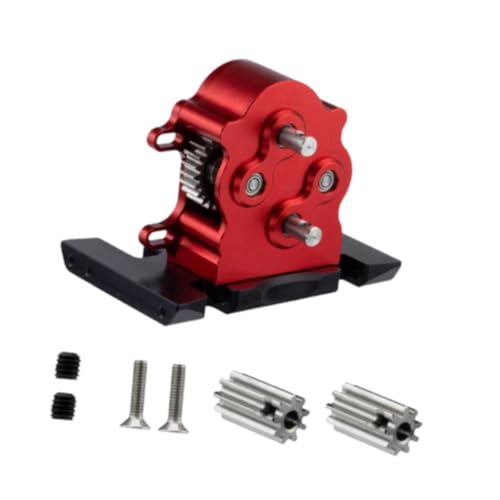 Harilla Crawler -Getriebe LCG GEIBLICH RC Crawler 1/10 Fernbedienungs -LCG -Getriebegetriebe, Rot von Harilla