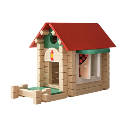 Harilla DIY Bausteine Haus 3D Puzzle Spielzeug Lernspielzeug Kreativität Konstruktion Gebäude für Kinder im Alter von 3 4 5 6 Jahren von Harilla