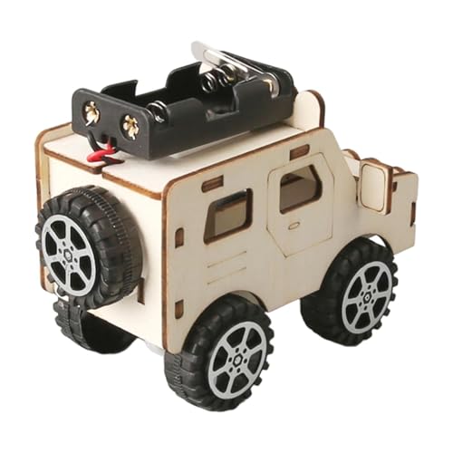 Harilla DIY-Elektroauto-Modell, Wissenschaftsspielzeug für Kinder, Lernspielzeug, Robustes wissenschaftliches Experimentierset, einfach zusammenzubauen, für von Harilla