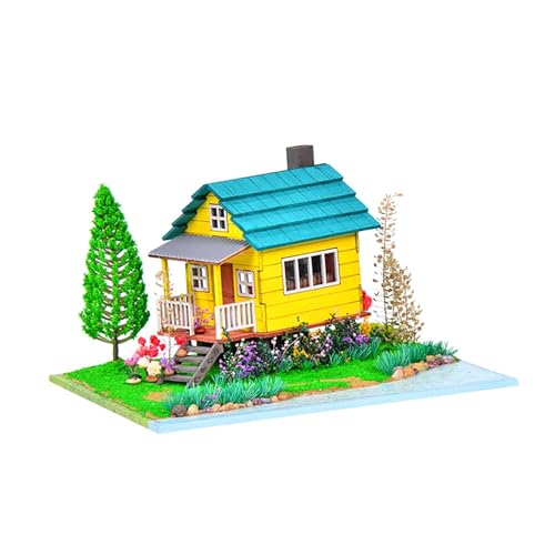 Harilla DIY-Miniaturhaus-Bausätze, Lernspielzeug, Kunsthandwerk, Sammlerstücke, Mini-Puppenhaus-Modellbausätze, 3D-Puzzle für Teenager, Kinder, von Harilla