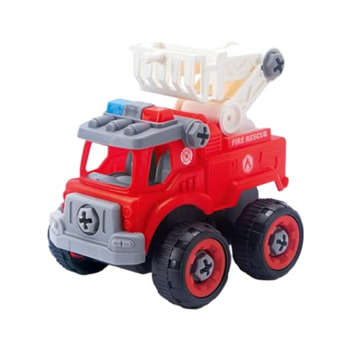 Harilla DIY zerlegbare LKW Kinder BAU LKW Schraubendreher Spielzeug Hand-Auge-Koordination Montessori pädagogisches Spielzeug für Kinder, Feuerwehrauto Harilla DIY zerlegbare LKW Kinder BAU LKW Schraubendreher Spielzeug Hand-Auge-Koordination Montessori pädagogisches Spielzeug für Kinder, Feuerwehrauto von Harilla