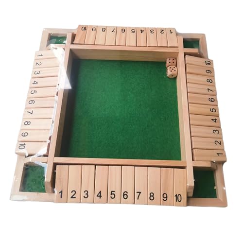 Harilla Digitales Flip Spielbrett, Würfelspiel Set, Tischspiel für Mathe, Puzzle Geschenk für Zuhause, Holz Harilla Digitales Flip Spielbrett, Würfelspiel Set, Tischspiel für Mathe, Puzzle Geschenk für Zuhause, Holz von Harilla