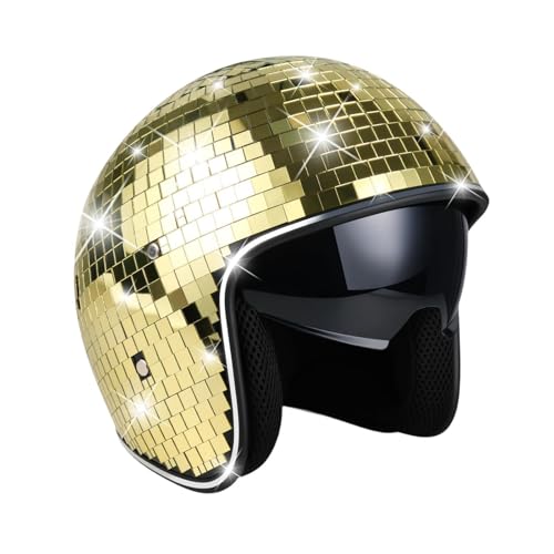 Harilla Disco-Kopfteil für Karneval und Themenfeiern, Gold Harilla Disco-Kopfteil für Karneval und Themenfeiern, Gold von Harilla