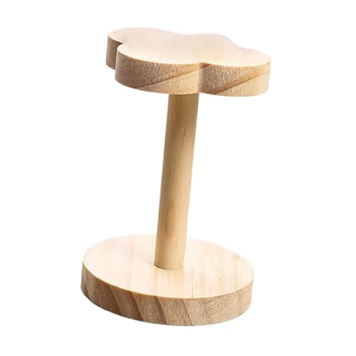Harilla Display Stand Figuren Organizer Holz Regal Cupcake Riser Make-Up Lagerung Rack für Vitrine Tabletop Action Figur Parfüm Spielzeug, Holzfarbe Harilla Display Stand Figuren Organizer Holz Regal Cupcake Riser Make-Up Lagerung Rack für Vitrine Tabletop Action Figur Parfüm Spielzeug, Holzfarbe von Harilla