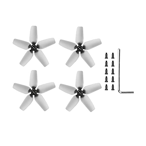 Harilla Ersatzpropeller Geräuscharmes Paddel Staubdichtes professionelles wasserdichtes Propellerblatt Drohnenpropeller für Drohnenersatzzubehör von Harilla