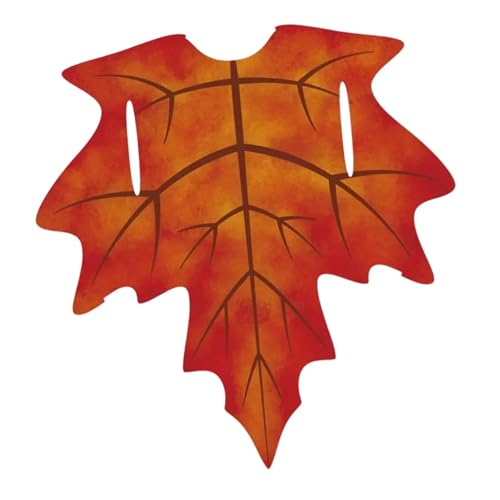 Harilla Erwachsene Maple Leaf Kostüm Neuheit Phantasie Kleid Prop für Geburtstag Party Maskerade, Style A von Harilla きん
