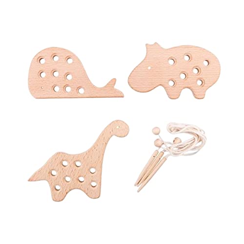 Harilla Fädelspielzeug Früherziehung Puzzlespiel Lebenskompetenz Lehrmittel Monterssori Spielzeug Schnürtierspielzeug für Kinder Mädchen Harilla Fädelspielzeug Früherziehung Puzzlespiel Lebenskompetenz Lehrmittel Monterssori Spielzeug Schnürtierspielzeug für Kinder Mädchen von Harilla