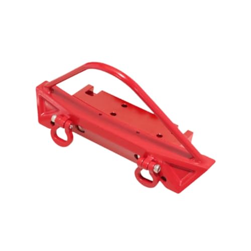 Harilla Fernbedienung Fernbedienung Elektrische Winde Kühl Tragbare RC Crawler Stahlfront für 1:12 RC Crawler Car, Rot von Harilla