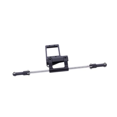 Harilla Fledermaus -Servo -Halterung mit hydraulischer Lenkverbindungs ​​-Set RC Crawler Car Upgrade Kit Leichtes RC Car Reparaturkit für 1:10 Sakle -Autos, Schwarz von Harilla