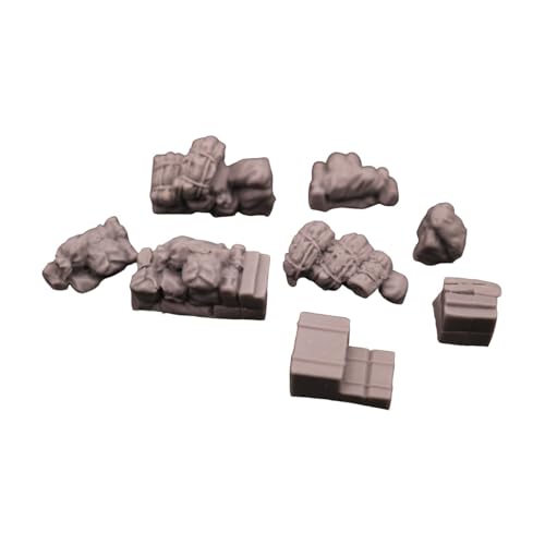 Harilla Geländelandschaft für Tabletop-Ergänzungsset 1:72, Ornamente, Harzmodell, realistische Sammlerstücke, bemalbare Wargame-Miniaturen Harilla Geländelandschaft für Tabletop-Ergänzungsset 1:72, Ornamente, Harzmodell, realistische Sammlerstücke, bemalbare Wargame-Miniaturen von Harilla