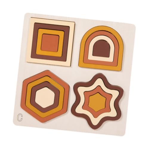 Harilla Geometrische Formsortierung Farbform passende Blöcke Holzrätsel für Kinder im Vorschulalter Jungen Mädchen im Alter von 2 bis 4 Kindern, Style C Harilla Geometrische Formsortierung Farbform passende Blöcke Holzrätsel für Kinder im Vorschulalter Jungen Mädchen im Alter von 2 bis 4 Kindern, Style C von Harilla