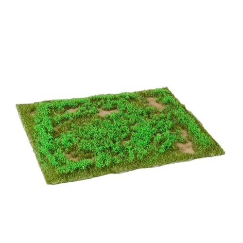Harilla Grasmodell, DIY-Kunstrasenmodell, DIY-Clustergras für Modellbausätze, Sandtisch-Modelllayout, Grün von Harilla