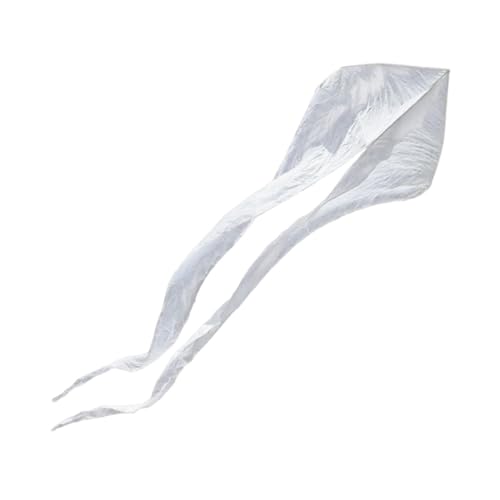 Harilla Großer Wellendelta Kite Flying Toy 21,3ft 650 cm Outdoor Toys -Form Kite für Spielplatz Hinterhof Erwachsene Kinder Anfänger Anfänger, Weiß Harilla Großer Wellendelta Kite Flying Toy 21,3ft 650 cm Outdoor Toys -Form Kite für Spielplatz Hinterhof Erwachsene Kinder Anfänger Anfänger, Weiß von Harilla