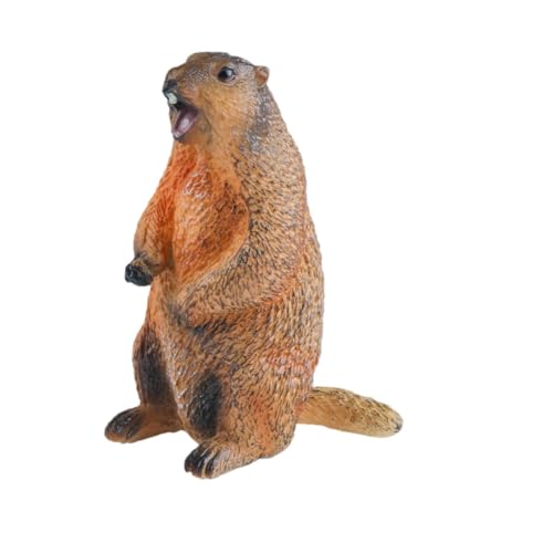 Harilla Groundhog Model Figur Tiermodell Spielset Lifelike Home Decor Bastel, Offener Mund Harilla Groundhog Model Figur Tiermodell Spielset Lifelike Home Decor Bastel, Offener Mund von Harilla