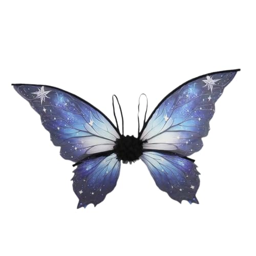 Harilla Halloween Fee Flügel Spielzeug Decor Phantasie Kleid für Party Supplies Prinzessin Geburtstag, Style B Harilla Halloween Fee Flügel Spielzeug Decor Phantasie Kleid für Party Supplies Prinzessin Geburtstag, Style B von Harilla