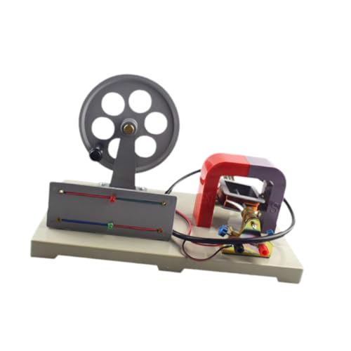 Harilla Handgenerator Unterrichtsausrüstung Physik Experiment Elektrizitätsgenerator Elektrisches Motor -Bildungsspielzeug für die High School von Harilla