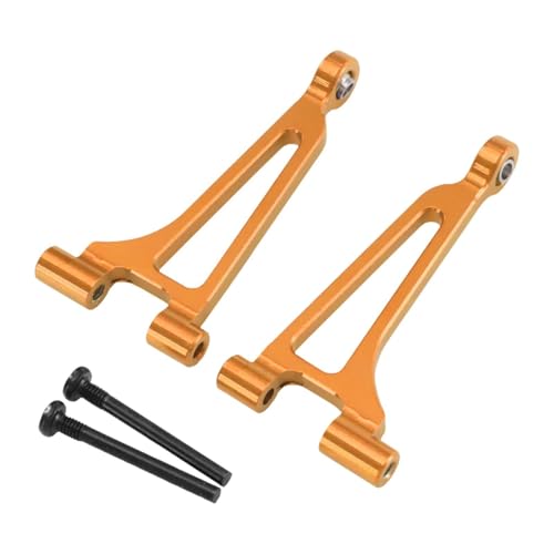 Harilla Hinterer Oberarm, Robustes Upgrade-Kit, ferngesteuerte Autoteile, RC-Autozubehör, Metall, Aluminium, Ersatzteile für 1/14 14211, Gold Harilla Hinterer Oberarm, Robustes Upgrade-Kit, ferngesteuerte Autoteile, RC-Autozubehör, Metall, Aluminium, Ersatzteile für 1/14 14211, Gold von Harilla きん
