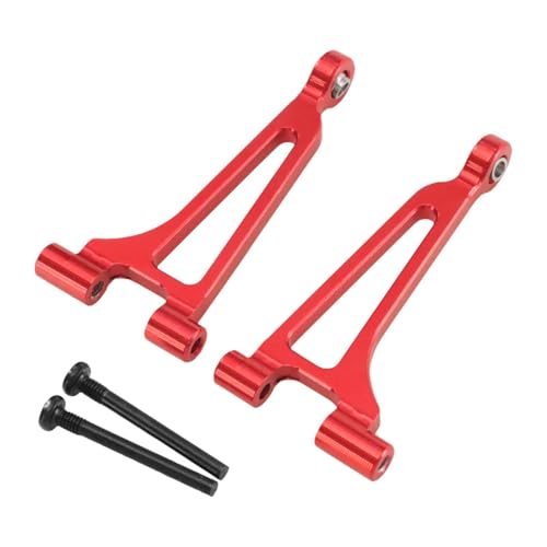 Harilla Hinterer Oberarm, Robustes Upgrade-Kit, ferngesteuerte Autoteile, RC-Autozubehör, Metall, Aluminium, Ersatzteile für 1/14 14211, Rot Harilla Hinterer Oberarm, Robustes Upgrade-Kit, ferngesteuerte Autoteile, RC-Autozubehör, Metall, Aluminium, Ersatzteile für 1/14 14211, Rot von Harilla きん