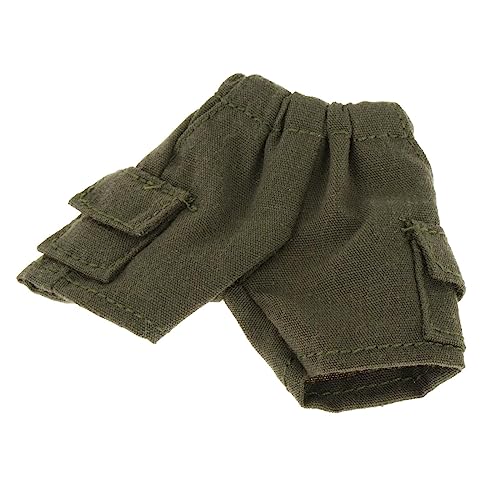 Harilla Hochwertige Kurze Hosen für 1:6 Maßstab, handgefertigte Puppenkleidung für 12 Zoll Puppenmodelle, männliche Actionfiguren verkleiden Sich, Grün Harilla Hochwertige Kurze Hosen für 1:6 Maßstab, handgefertigte Puppenkleidung für 12 Zoll Puppenmodelle, männliche Actionfiguren verkleiden Sich, Grün von Harilla
