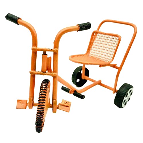 Harilla Hohe Simulation Miniatur Dreirad Trike Modell 1:12 Puppenhaus Zimmer Box Zubehör Dekoration Spielhaus Möbel, 3 Rad groß Harilla Hohe Simulation Miniatur Dreirad Trike Modell 1:12 Puppenhaus Zimmer Box Zubehör Dekoration Spielhaus Möbel, 3 Rad groß von Harilla