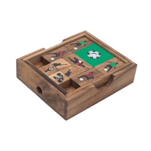 Harilla Holz-Schiebeblock-Spiel, Denksport-Spielzeug, lustiger Neuheits-Schreibtisch-, Klotski-Puzzle-Handheld-Tischspiel für Kinder, Kinder Harilla Holz-Schiebeblock-Spiel, Denksport-Spielzeug, lustiger Neuheits-Schreibtisch-, Klotski-Puzzle-Handheld-Tischspiel für Kinder, Kinder von Harilla