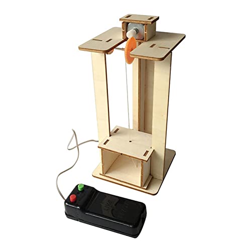 Harilla Holzaufzug Spielzeug Wissenschaft Pädagogisch, DIY Zusammengebauter Innovationsaufzug Spielzeug Kindertechnologie Kindergeschenk Harilla Holzaufzug Spielzeug Wissenschaft Pädagogisch, DIY Zusammengebauter Innovationsaufzug Spielzeug Kindertechnologie Kindergeschenk von Harilla