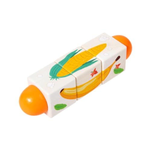 Harilla Holzblock -Puzzle Frühschulbildung Netter Hirnteaser Bausteine für Kinder Jungen und Mädchen Geburtstagsgeschenke, Obst Gemüse Harilla Holzblock -Puzzle Frühschulbildung Netter Hirnteaser Bausteine für Kinder Jungen und Mädchen Geburtstagsgeschenke, Obst Gemüse von Harilla