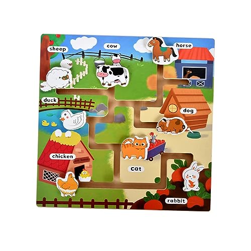 Harilla Holzpuzzle Set, Sternenhimmel Spielzeug, Lernspaß für Kinder, Tiermodell von Harilla