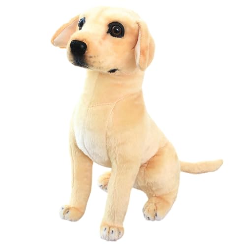 Harilla Hundesimulationsspielzeug, realistisch, niedlich, stehend, Hundemodell, Hundestatue, Stofftier, für Erwachsene, Geburtstag, Halloween, Dekoration, 50cmx35cm Harilla Hundesimulationsspielzeug, realistisch, niedlich, stehend, Hundemodell, Hundestatue, Stofftier, für Erwachsene, Geburtstag, Halloween, Dekoration, 50cmx35cm von Harilla