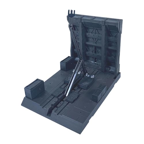 Harilla Ineinander greifende Displaybasis Actionfigurenständer Universal DIY Heimdekoration Montagemodell Modellszenenbasis Spielzeug-Aufbewahrungsregal, Hg Rg Modellständer von Harilla きん