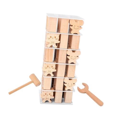 Harilla Katzen Stapelspielzeug aus Holz für Kinder Harilla Katzen Stapelspielzeug aus Holz für Kinder von Harilla
