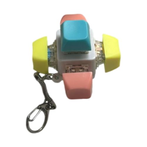 Harilla Keychain -klick für Bürohaus, mechanische Taste Entspannung Spielzeug für Erwachsene Bohrzeit passieren von Harilla