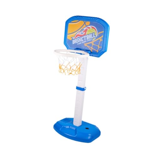Harilla Kids Basketball Hoop Pool Basketball Hoop Basketballspiel tragbare verstellbare Höhe Wasserbasketball Stand für Heimkinder, Blau von Harilla