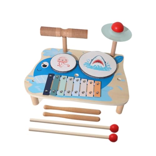 Harilla Kids Music Drum Spielzeug Holzmusik Instrument Sensorisches Spielzeug Fine Motor Skills Geburtstagsspielzeug Holzpercussion Instrument für Kinder , Wal Harilla Kids Music Drum Spielzeug Holzmusik Instrument Sensorisches Spielzeug Fine Motor Skills Geburtstagsspielzeug Holzpercussion Instrument für Kinder , Wal von Harilla