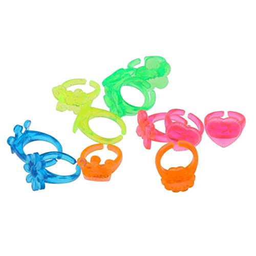 Harilla Kinder Party Favor Toys Gemischte Farbige Ringe Kinderschmuck Packung mit 12 Harilla Kinder Party Favor Toys Gemischte Farbige Ringe Kinderschmuck Packung mit 12 von Harilla
