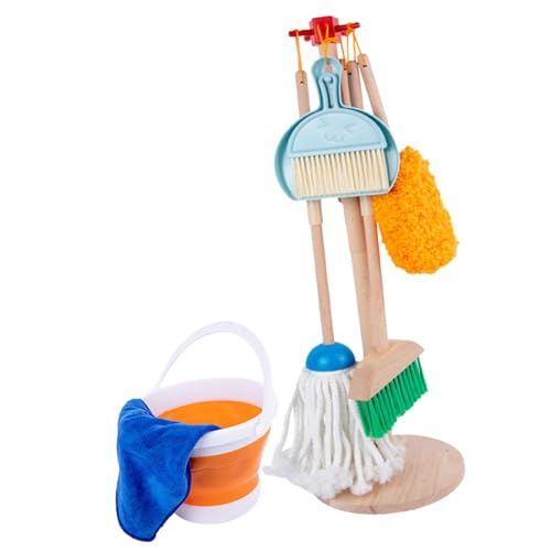 Harilla Kinderreinigungsmenge Hausarbeit Speving Spielzeug für Kinder Kleinkinder und Reinigungsset für Kleinkinder Kinder im Alter von 3 Jahren, Style B Harilla Kinderreinigungsmenge Hausarbeit Speving Spielzeug für Kinder Kleinkinder und Reinigungsset für Kleinkinder Kinder im Alter von 3 Jahren, Style B von Harilla