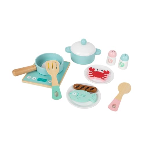 Harilla Kinderspielküchenspielzeugzubehör, Kochspielset, Utensilien, Kochgeschirrspielzeug, pädagogisch wertvolles Kinderspielset, Küchenspielset Harilla Kinderspielküchenspielzeugzubehör, Kochspielset, Utensilien, Kochgeschirrspielzeug, pädagogisch wertvolles Kinderspielset, Küchenspielset von Harilla