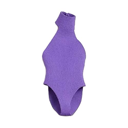 Harilla Kleidung für Actionfiguren im Maßstab 1:12, Badeanzug für Damen, Cosplay, stylischer Jumpsuit, Mini-Puppenkleidung für 6-Zoll-weibliche Figuren, Hellviolett Harilla Kleidung für Actionfiguren im Maßstab 1:12, Badeanzug für Damen, Cosplay, stylischer Jumpsuit, Mini-Puppenkleidung für 6-Zoll-weibliche Figuren, Hellviolett von Harilla きん