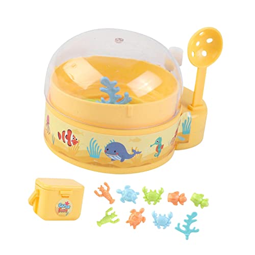 Harilla Kleine Angelaktivitäten, einfache Maschinen, Spielzeug, Handfischspielzeug für Kleinkinder, und Mädchen, Kinder, GELB von Harilla