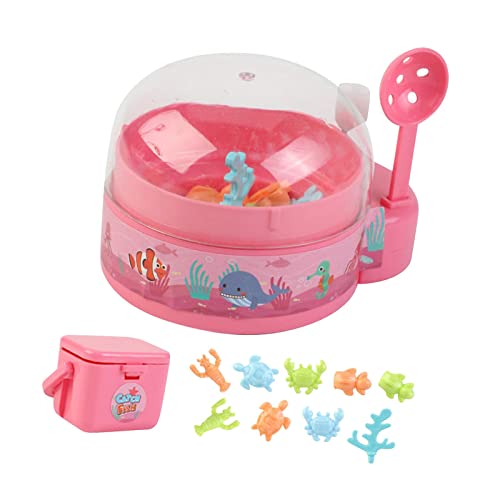 Harilla Kleine Angelaktivitäten, einfache Maschinen, Spielzeug, Handfischspielzeug für Kleinkinder, und Mädchen, Kinder, Rot von Harilla
