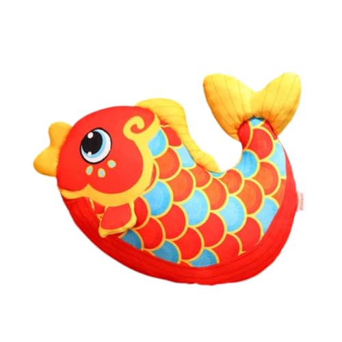 Harilla Koi-Fisch-Plüschtier, Stofftier, kreatives Kissen, Wurfkissen für Mondjahr, Wohnzimmer, Büro, Schlafzimmer, 30cm Harilla Koi-Fisch-Plüschtier, Stofftier, kreatives Kissen, Wurfkissen für Mondjahr, Wohnzimmer, Büro, Schlafzimmer, 30cm von Harilla