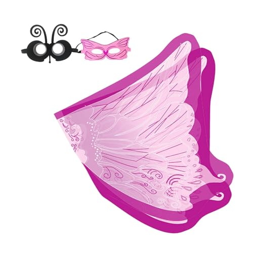 Harilla Kostüm mit Flügeln für Kinder an Kindertagen, Rosa Harilla Kostüm mit Flügeln für Kinder an Kindertagen, Rosa von Harilla
