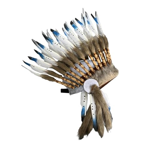 Harilla Künstlicher Federkopfschmuck, Häuptling, Indianerhut, Kopfbedeckung für Leistung, Cosplay, Stil E Harilla Künstlicher Federkopfschmuck, Häuptling, Indianerhut, Kopfbedeckung für Leistung, Cosplay, Stil E von Harilla