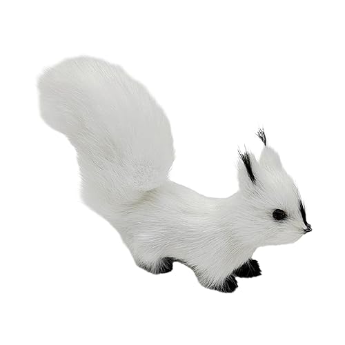 Harilla Kuscheliges Eichhörnchen Ornament, niedliche Dekoration für Weihnachten, Urlaub und Party, 12 cm Plüschfigur, Weiß Harilla Kuscheliges Eichhörnchen Ornament, niedliche Dekoration für Weihnachten, Urlaub und Party, 12 cm Plüschfigur, Weiß von Harilla