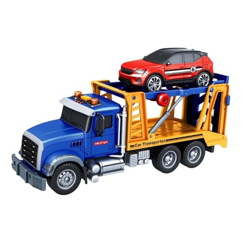 Harilla LKW-Spielzeug mit Lichtern und Geräuschen, Kinderspielfahrzeug, realistisch, frühe Entwicklung, pädagogisch, für Jungen, Mädchen, Transport-LKW Harilla LKW-Spielzeug mit Lichtern und Geräuschen, Kinderspielfahrzeug, realistisch, frühe Entwicklung, pädagogisch, für Jungen, Mädchen, Transport-LKW von Harilla