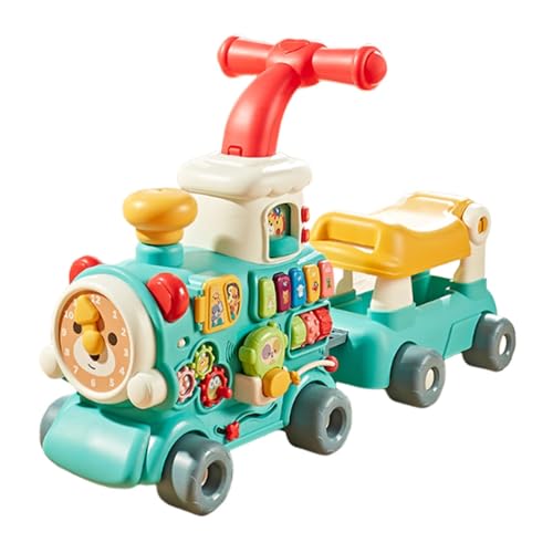 Harilla Lauflernspielzeug für Babys mit Dampfzug, Geschenk, Räder, Lernspielzeug für Indoor- und Outdoor-Aktivitätscenter für 6–12 Monate, Blau Harilla Lauflernspielzeug für Babys mit Dampfzug, Geschenk, Räder, Lernspielzeug für Indoor- und Outdoor-Aktivitätscenter für 6–12 Monate, Blau von Harilla