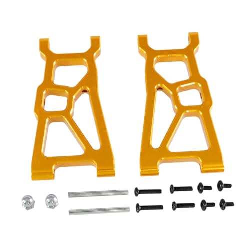 Harilla Legierung vordere untere Suspension Arm Set vorne Schwung Arm Fernbedienungsteile für ZD -10 RC-Auto-Upgrade-Zubehör für ZD -10 RC, Gold von Harilla